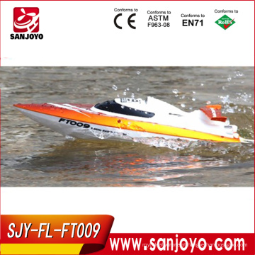 Alta velocidade barco de corrida FT009 passatempo modelo 4CH iate 30km / h 2.4g rc barcos de velocidade para venda (sistema de refrigeração a água) cascos de barco rc